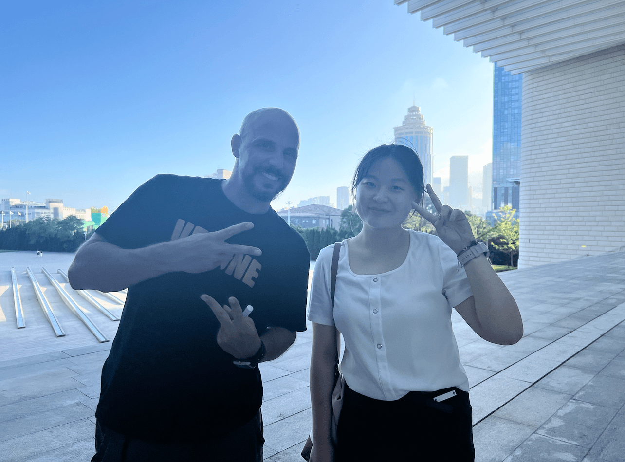 Backstage production at Qingdao Grand Theatre